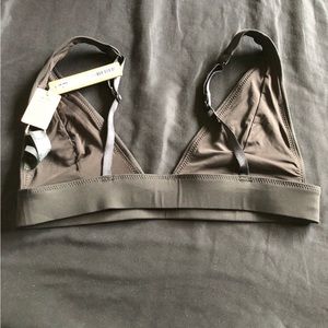 Nwt skims plunge bikini top
